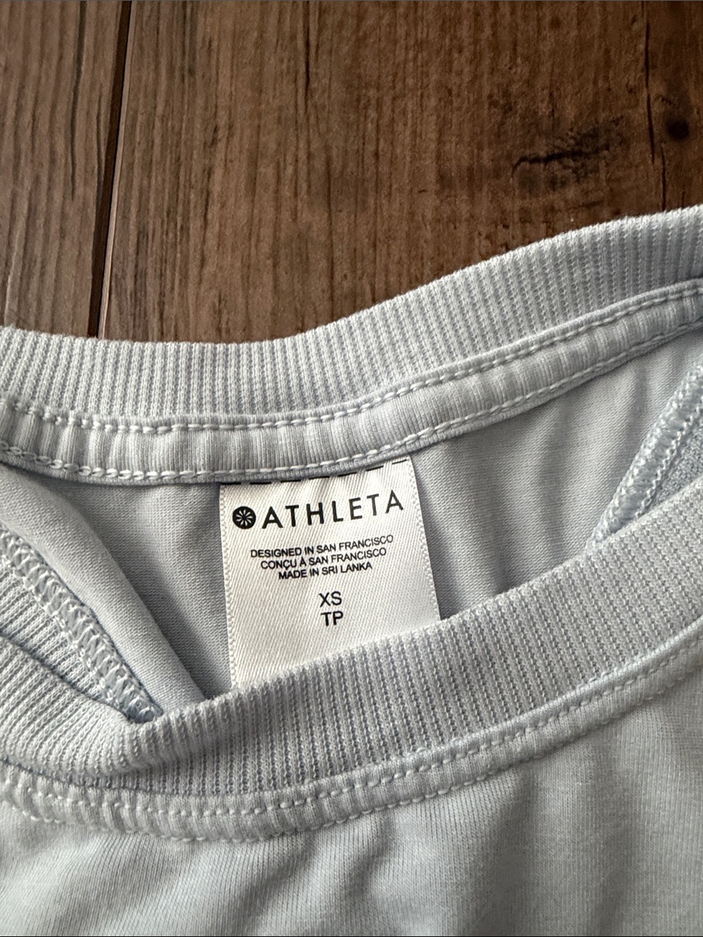 Athleta Light Blue Racerback Tank - Picture 2 of 3